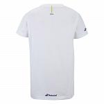 Babolat Exercise Cotton Tee Boy White